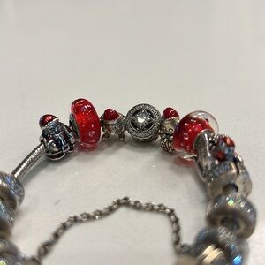 Pandora Christmas Charm Bracelet - NWOT